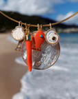 ASHA Madaket Fish Charm Coral