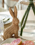 Rattan Weave Easter Bunnies-Set/2