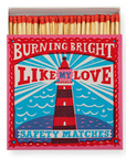 Burning Bright Luxury Matches