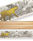 Cheetah in White Jungle Luxury Long Matches