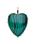 JANE WIN LOVE Carry Your Heart Pendant Malachite