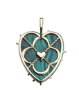 JANE WIN LOVE Carry Your Heart Pendant Malachite