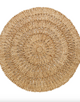 JULISKA Straw Loop Placemat Natural-Set/4
