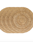JULISKA Straw Loop Placemat Natural-Set/4