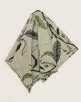 MAISON VENU Tulleries Evergreen Napkins-Set/4