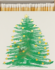 Christmas Tree Square Luxury Matches