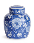 Barclay Butera Dynasty Lotus Lidded Jar