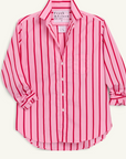 FRANK & EILEEN Eileen Pink and Red Stripe