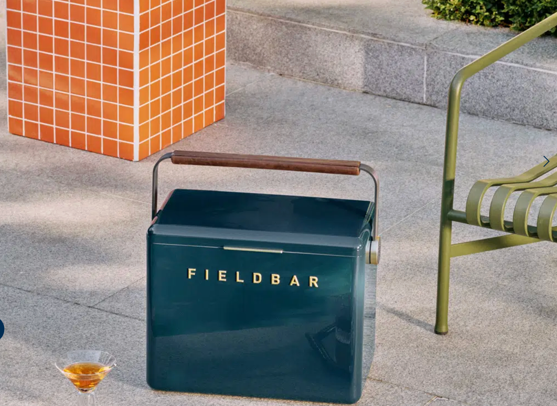 FIELDBAR Gin Trunk Sea Boat Blue
