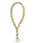 JANE WIN FOREVER Starry Night Lariat Rolo Chain