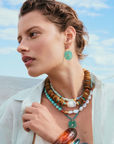 LIZZIE FORTUNATO New Bloom Earrings Capri