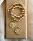JANE WIN Sun Reflection Beaded Necklace