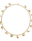 JANE WIN JOY Garden Party Charm Necklace