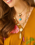 JANE WIN JOY Garden Party Charm Necklace