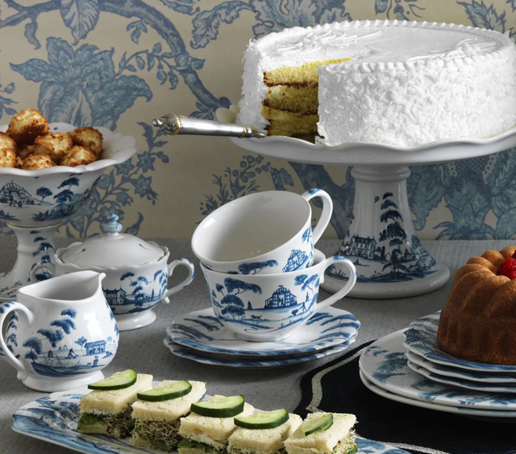 JULISKA Country Estate Delft Blue Creamer