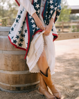 ChappyWrap Star Spangled Throw Blanket