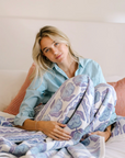 ChappyWrap Violets Blanket