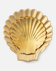 Arista Gold Clam Shell Brass Set/2