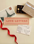 Fancy Love Letters Glass Tray