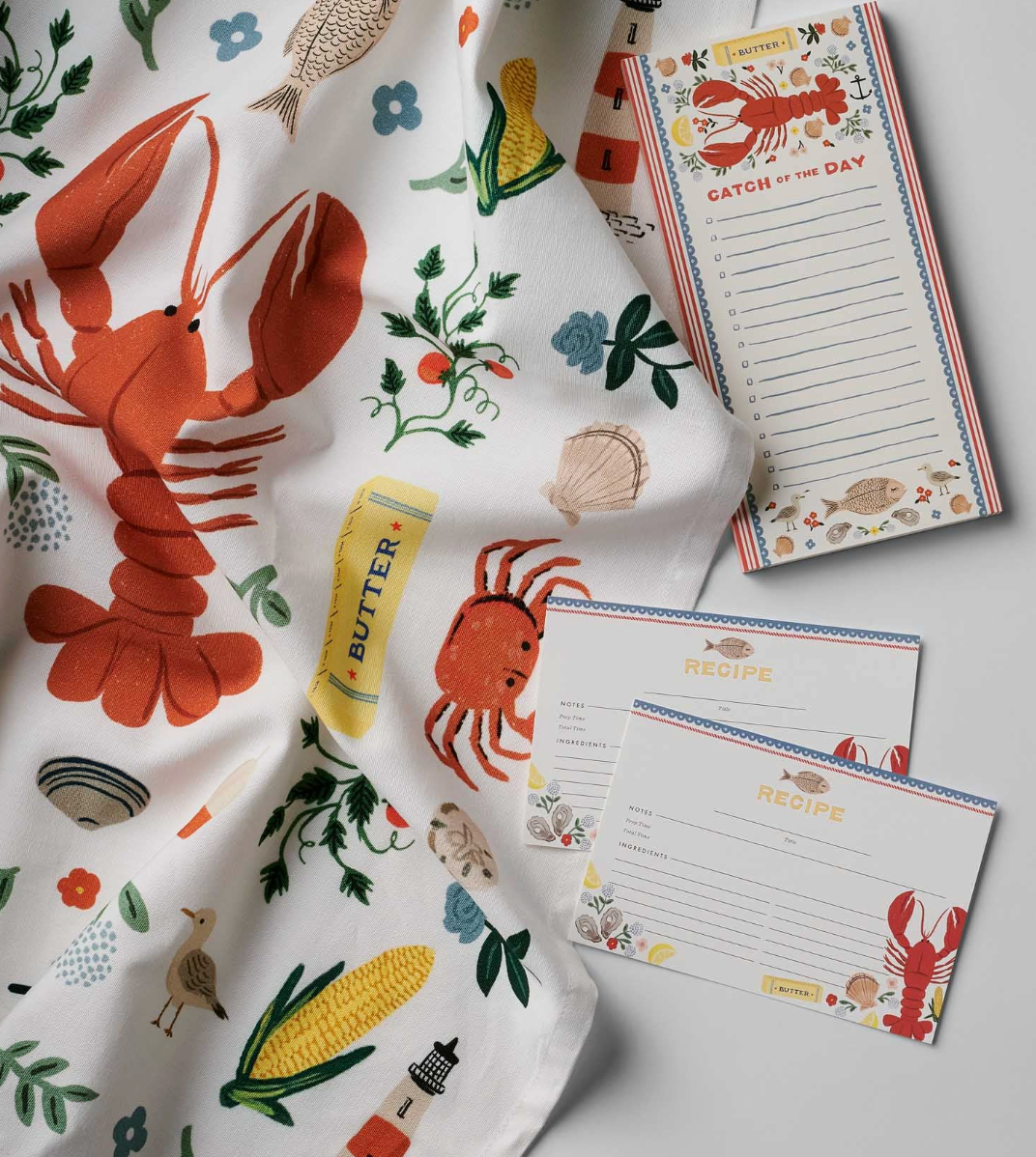 RIFLE PAPER CO. Seaside Tea Towel