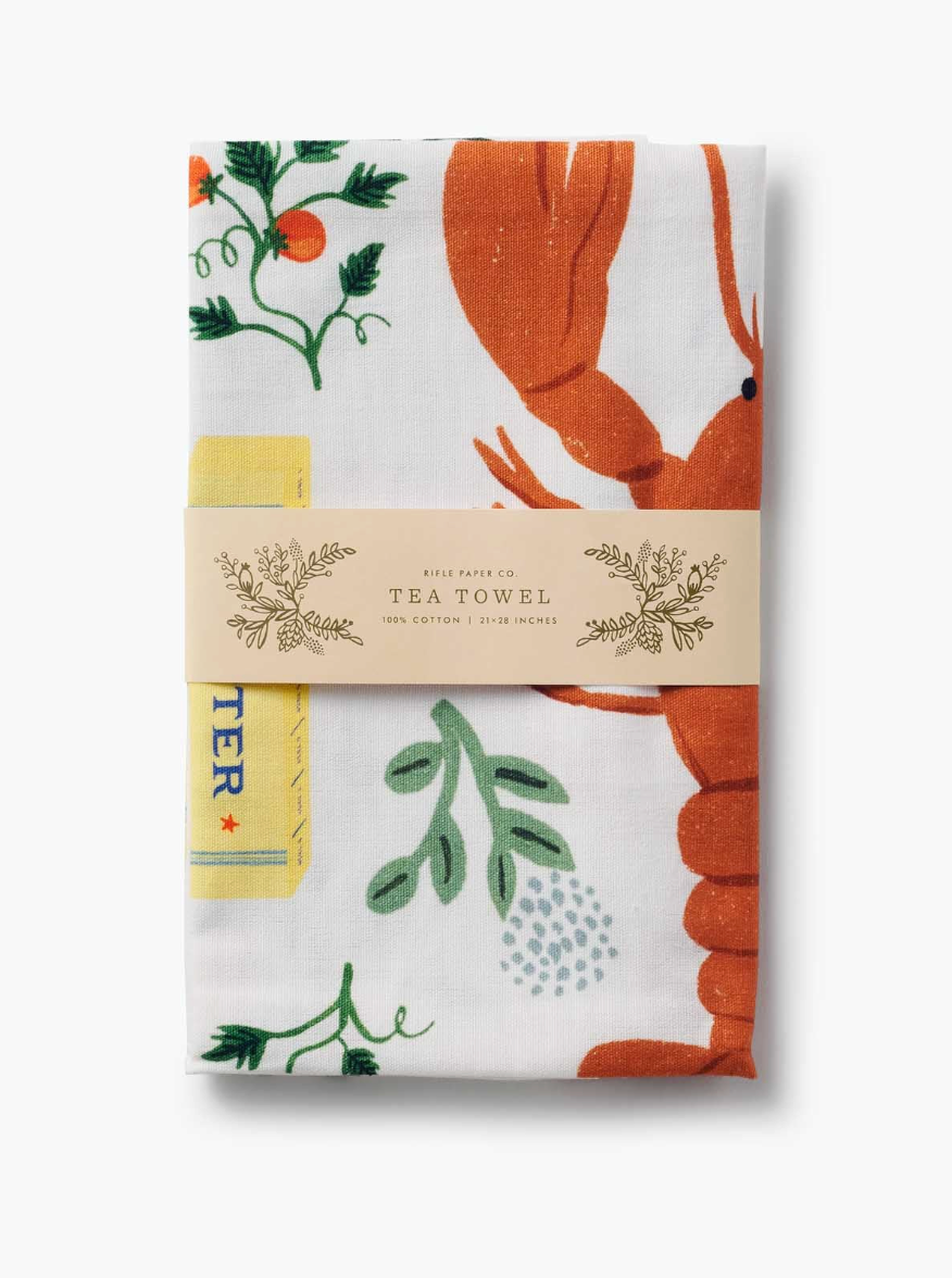 RIFLE PAPER CO. Seaside Tea Towel