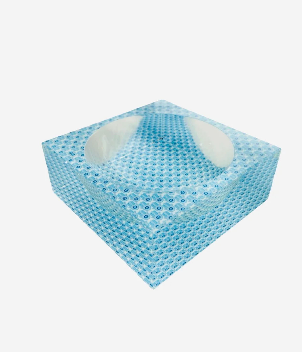 Aura Hamsa Acrylic Bowl