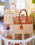 Margot Wicker Handbag