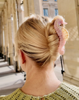 Hand-Painted Seahorse Claw Hair Clip