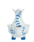 JULISKA Country Estate  6" Tulipiere Vase - Delft Blue