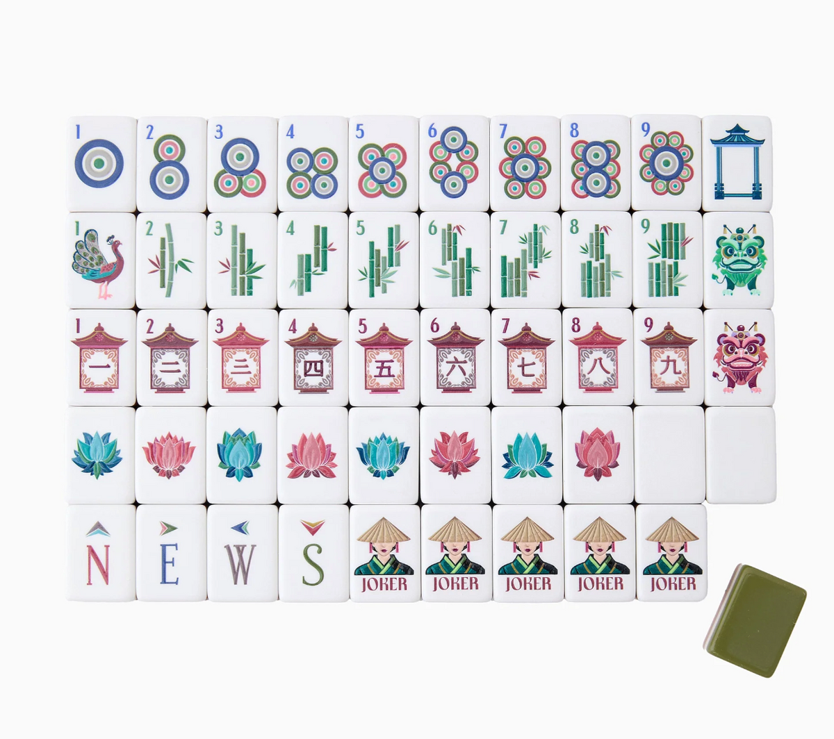 OH MY MAHJONG Drake Mahjong Tiles