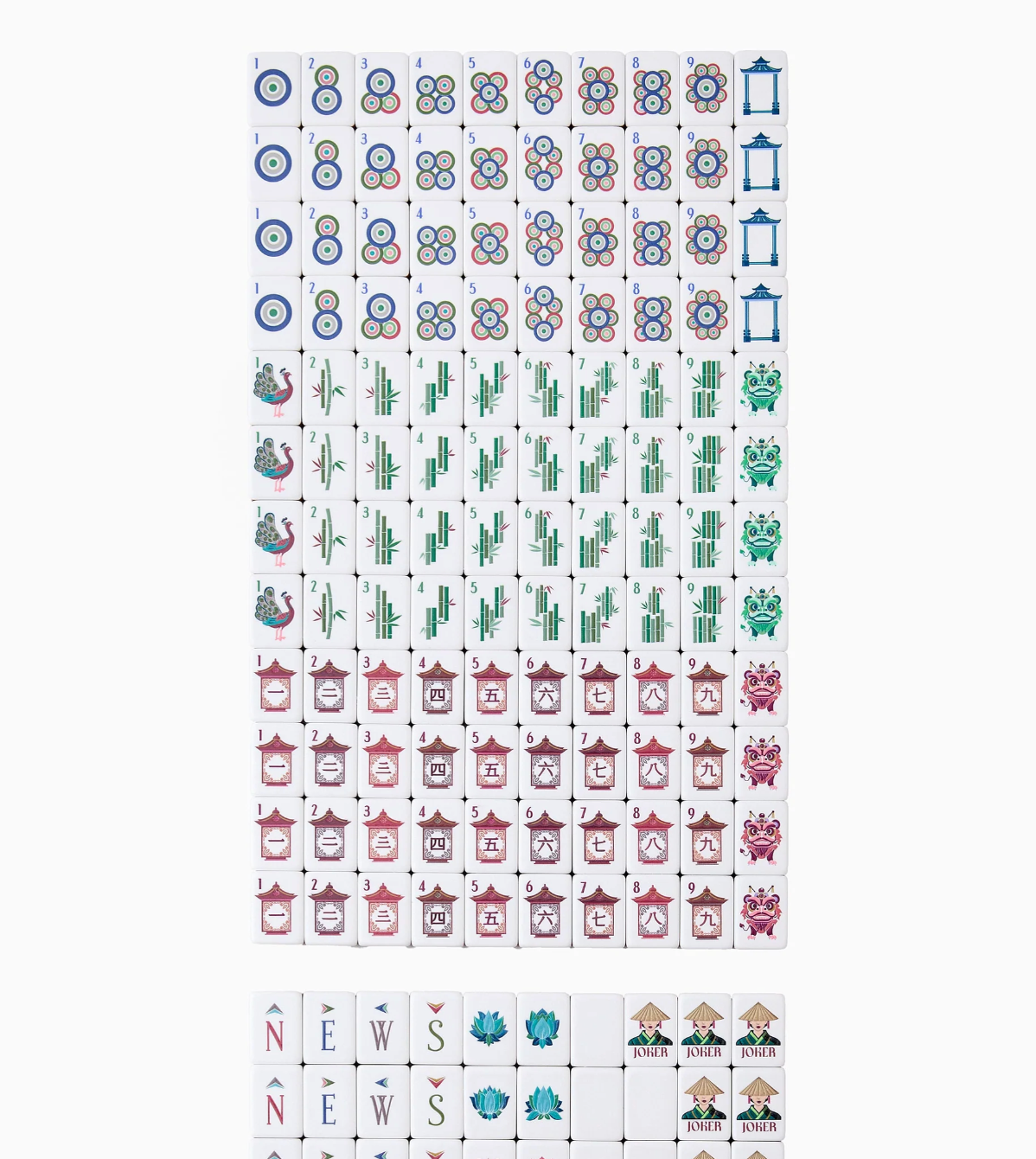 OH MY MAHJONG Drake Mahjong Tiles