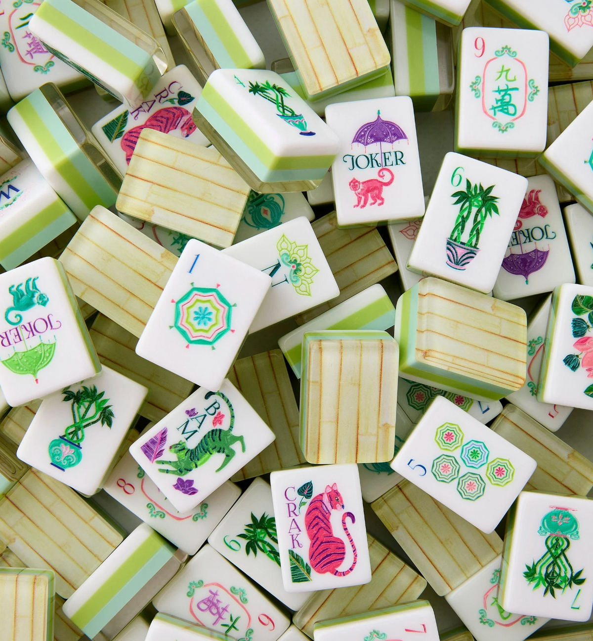 OH MY MAHJONG Palm Royale Mahjong Tiles