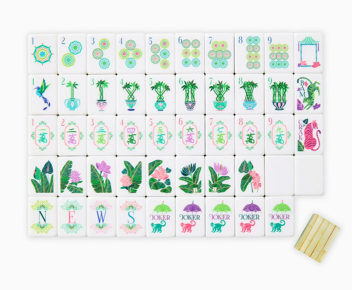 OH MY MAHJONG Palm Royale Mahjong Tiles