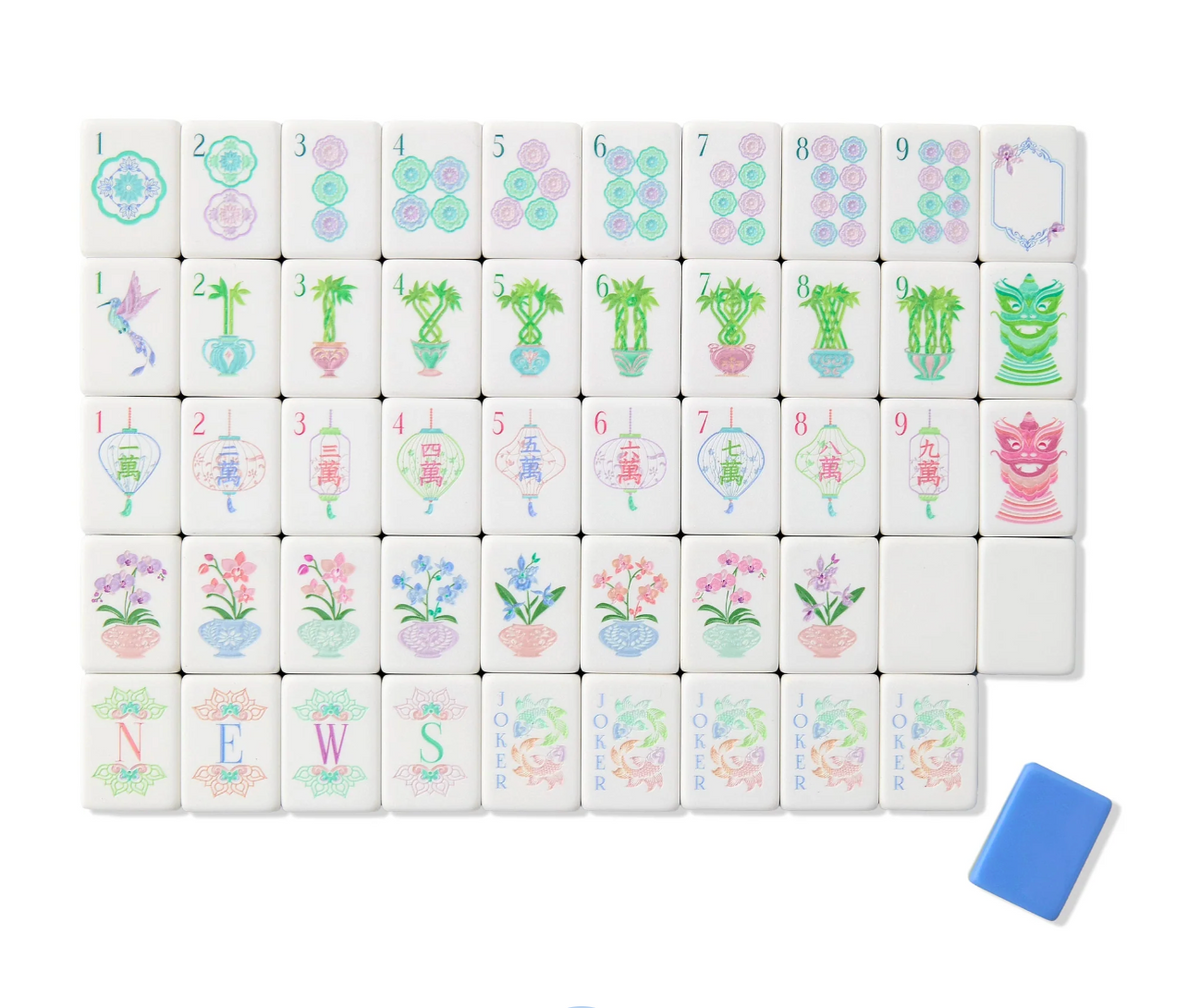OH MY MAHJONG Moonlight Mahjong Tiles