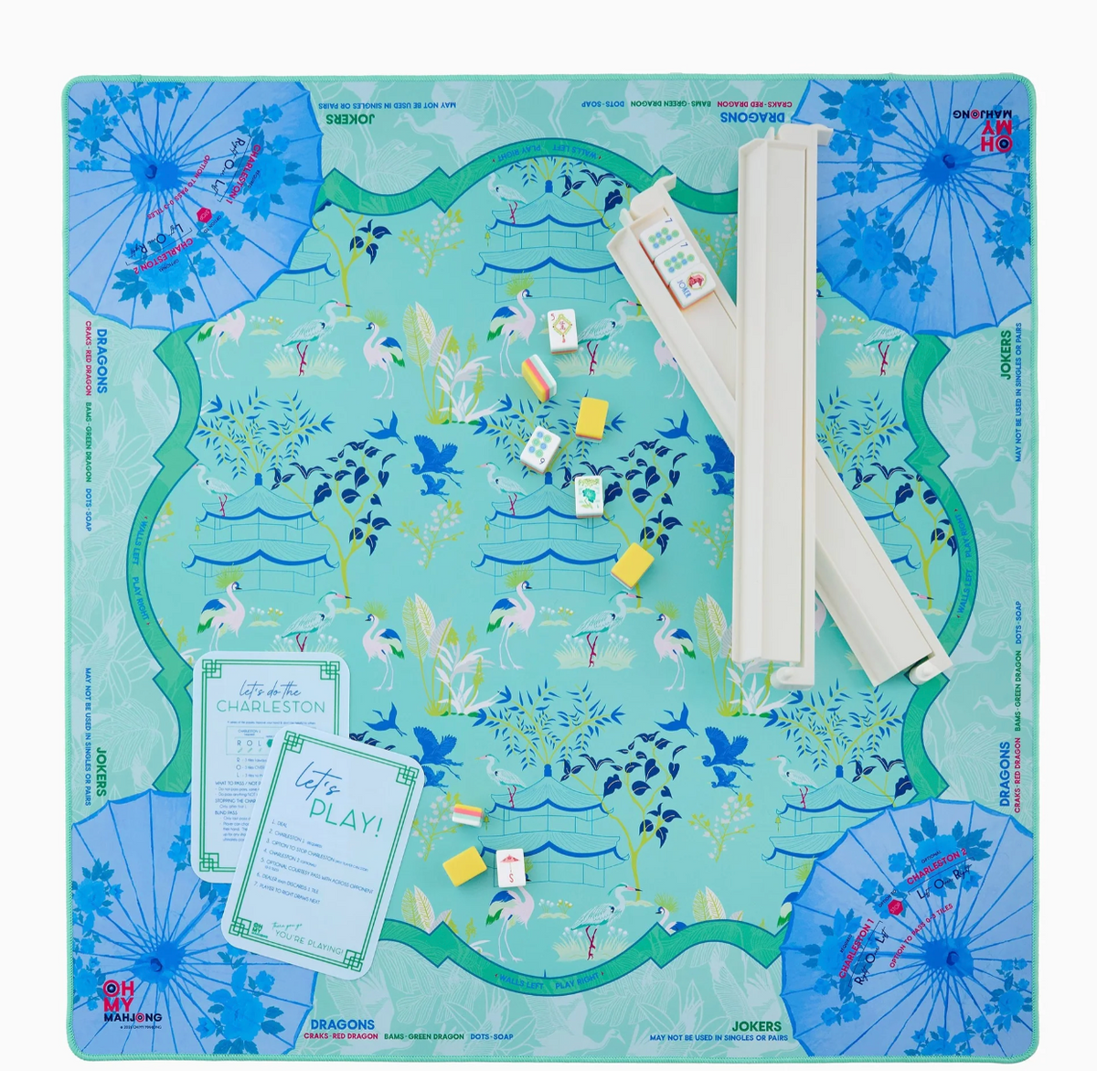 OH MY MAHJONG Veranda Mat