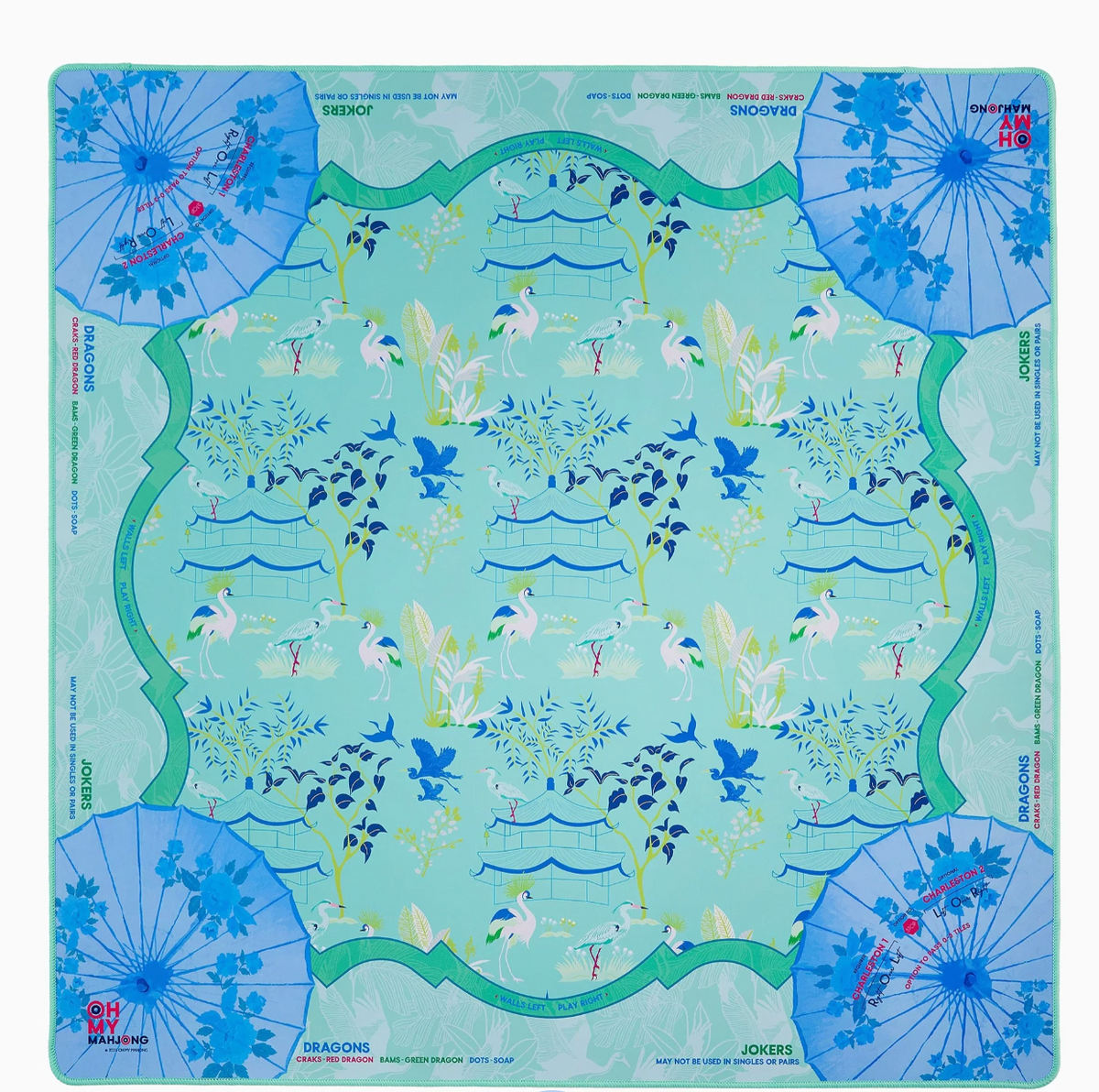 OH MY MAHJONG Veranda Mat