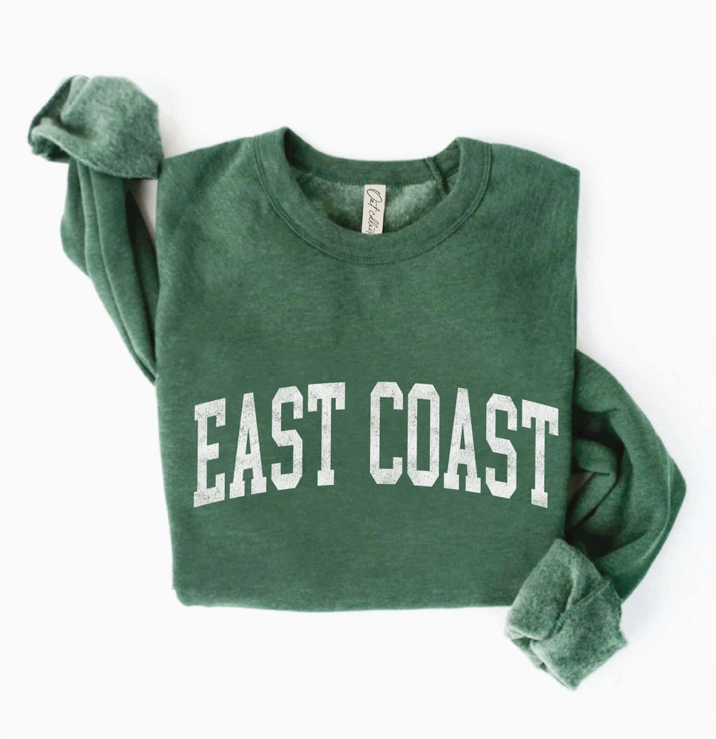 East Coast Sweatshirt Heather Forest