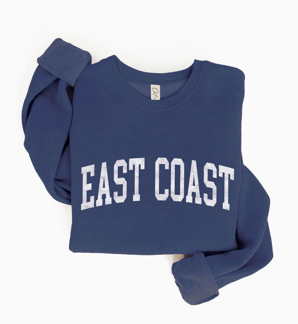 East Coast Sweatshirt Heather Midnight