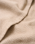 CHAPPYWRAP Bayside Herringbone Wheat Shawl