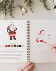 Classic Christmas Watercolor Workbook