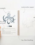 Seaside Watercolor Workbook