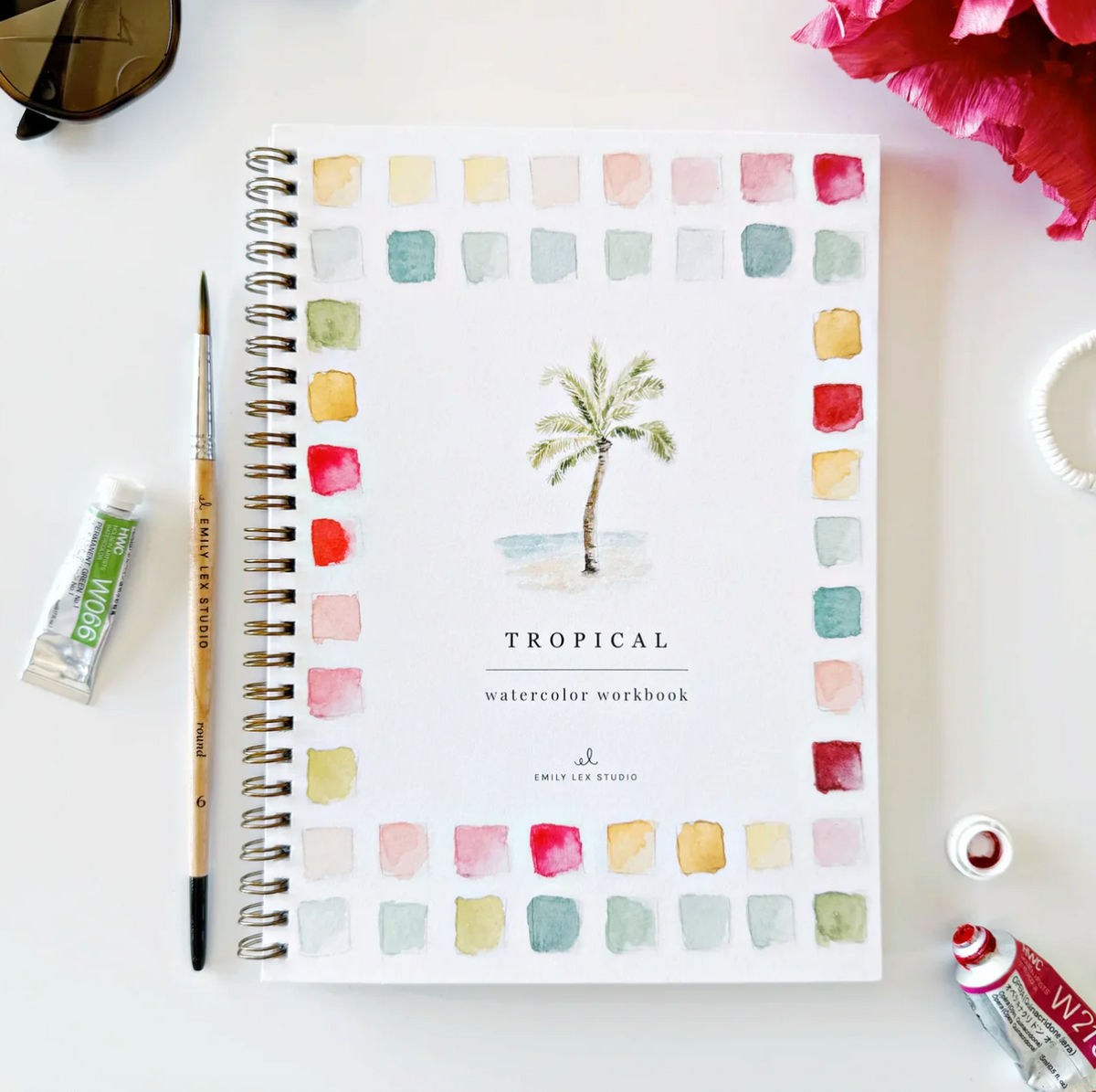 Tropical Watercolor Workbook