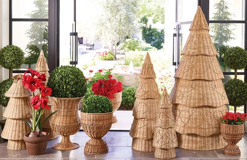 Rattan Bow Tree Small 24"