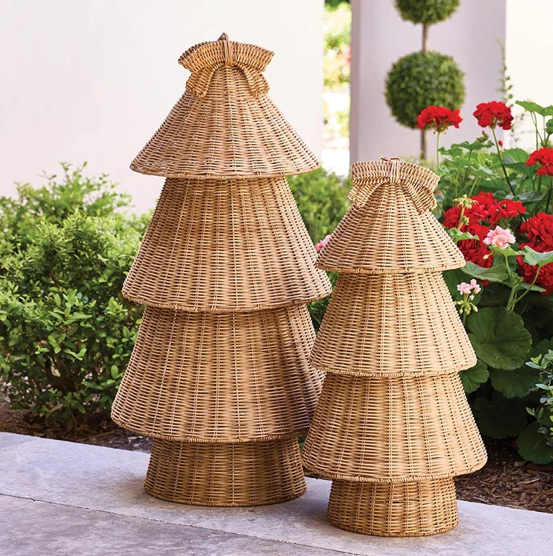 Rattan Bow Tree Large 32"