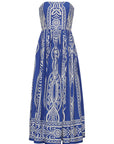 CARA CARA Torres Dress Rowan Cobalt