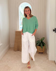 HIHO Kelsey Sweater Zephyr Green