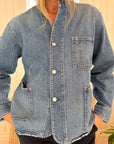 FRANK & EILEEN Bantry Denim Barn Jacket 1978 Wash