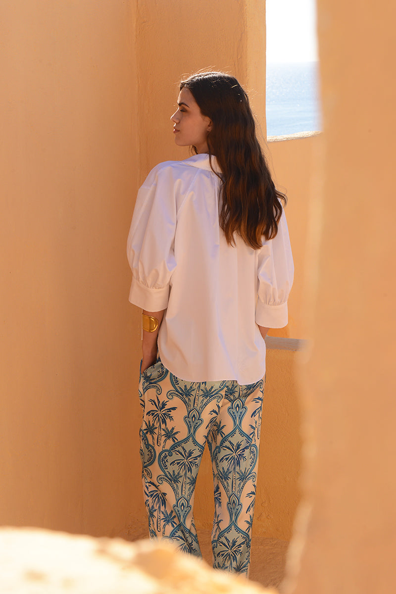 KASIA Cosmos Shirt White