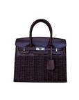 Margot Wicker Handbag Chocolate