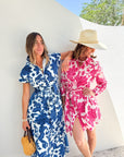 FITZROY & WILLA Russell Mini Dress Pink Gordes